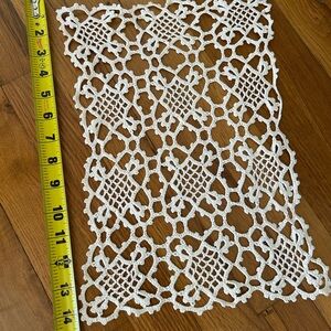 Handmade Vintage Crochet Lace Doily